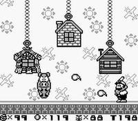 une photo d'Ã©cran de Super Mario Land 2 sur Nintendo Game Boy